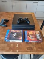PS4 Pro 1 TB, Spelcomputers en Games, Spelcomputers | Sony PlayStation 4, Ophalen, Met 2 controllers, Pro, Gebruikt