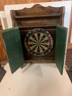 Dartbord in kast voor mancave/kroeg, Sport en Fitness, Darts, Ophalen of Verzenden, Gebruikt, Dartbord