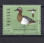 vogel eend Polen 1985 stempel   + gom ongebruikt, Verzenden, Gestempeld, Dier of Natuur