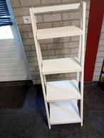 mooi wit ladderrek te koop, Ophalen, Met plank(en), Gebruikt, 100 tot 150 cm