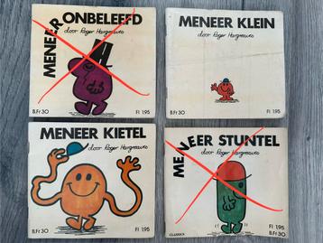 Meneer boekjes van Roger Hargreaves beschikbaar voor biedingen