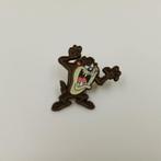 Tasmanian Devil Looney Tunes Metal Pin Badge, Ophalen of Verzenden, Nieuw, Figuurtje, Speldje of Pin