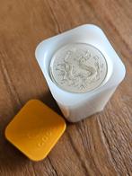 🇨🇳 20x 1 oz zilver NIEUW china dragon 2025 in tube 🇨🇳, Postzegels en Munten, Ophalen of Verzenden, Zilver
