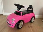 Roze loopauto Fiat 500, Kinderen en Baby's, Speelgoed | Buiten | Voertuigen en Loopfietsen, Loopvoertuig, Zo goed als nieuw, Ophalen