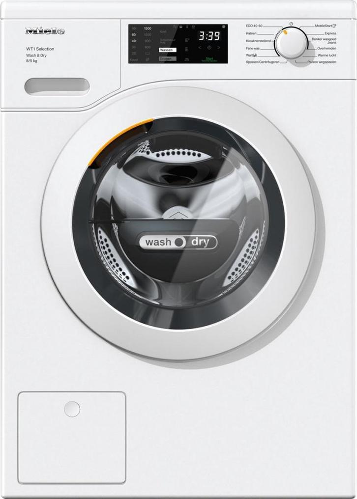 Miele WTD 163 WCS - Was-droogcombinatie - 8/5 kg, Witgoed en Apparatuur, Wasmachines, Nieuw, Voorlader
