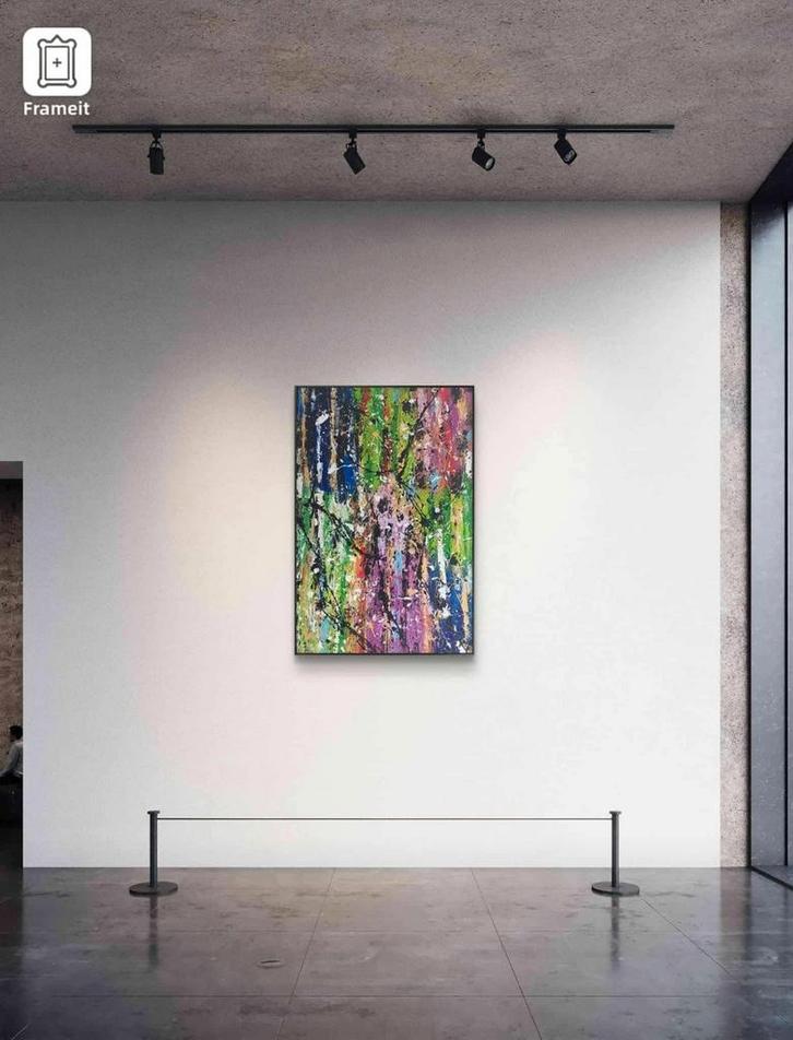 Salsa vibes, Antiek en Kunst, Kunst | Schilderijen | Abstract, Ophalen