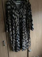 Leuke jurk met dierenprint, Zwart, Maat 46/48 (XL) of groter, Enjoy, Ophalen of Verzenden