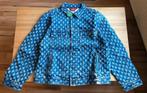 Supreme Hole Punch Denim Trucker Jacket Large, Maat 52/54 (L), Blauw, Ophalen of Verzenden, Zo goed als nieuw
