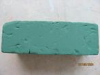 NIEUWSTAAT blok groen STEEKSCHUIM oase foam 23 x 11 x 8 cm, Ophalen of Verzenden, Nieuw, Materiaal