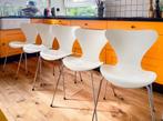Fritz Hansen stoelen, Ophalen, Gebruikt, Wit, Vijf, Zes of meer stoelen