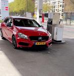Mercedes-Benz A-Klasse A180 1.6 Blue EFF Aut7 2014 Rood, Auto's, 4 cilinders, Leder en Stof, 122 pk, 1595 cc