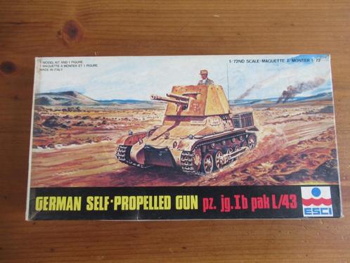 Panzerjäger I ausf.B Pak L/43 (Esci 1/72), Hobby en Vrije tijd, Modelbouw | Auto's en Voertuigen, Zo goed als nieuw, Tank, 1:50 of kleiner