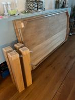 Eetkamertafel - 220x105 cm - Goede staat!, Huis en Inrichting, Tafels | Eettafels, Ophalen, Gebruikt, 100 tot 150 cm, Eikenhout