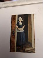VOLENDAM.  MEISJE IN  DE DEUROPENING, Ophalen of Verzenden, Voor 1920, Noord-Holland
