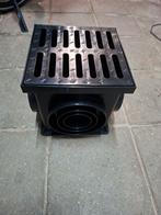 Afvoerput kunststof rooster zwart - Inspectieput 25 x 25 cm, Tuin en Terras, Ophalen