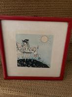 Litho Vintage Nora Schnitzler, Antiek en Kunst, Kunst | Litho's en Zeefdrukken, Ophalen