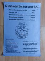 Vastenavend posters krabbegat, Verzamelen, Ophalen, Gebruikt