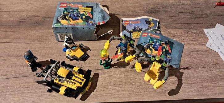 Lego onderwater sets, Kinderen en Baby's, Speelgoed | Duplo en Lego, Zo goed als nieuw, Lego, Complete set, Ophalen of Verzenden