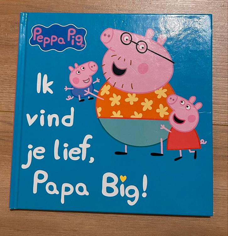 Peppa Pig: Ik vind je lief, Papa Big!, Boeken, Kinderboeken | Baby's en Peuters, Zo goed als nieuw, 2 tot 3 jaar, Ophalen