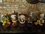 Beeld disney kerst donald mickey minnie goofy pluto, Verzamelen, Disney, Donald Duck, Zo goed als nieuw, Beeldje of Figuurtje