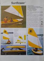 Sunflower zeilbootje met zeiltuig, Watersport en Boten, Open zeilboten, Ophalen, Gebruikt, Overige brandstoffen, Overige typen
