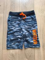 Leuke, blauwe camouflage korte broek - maat 128, Broek, Ophalen of Verzenden, Zo goed als nieuw, Dopodopo
