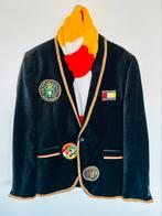 Luxe fluwelen Oeteldonk herenjas, Kleding | Heren, Carnavalskleding en Feestkleding, Maat 52/54 (L), Carnaval, Oeteldonk, Ophalen of Verzenden
