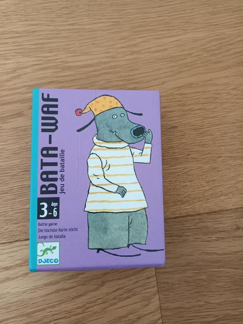 Djeco kaartspel Bata-Waf +3jr, Hobby en Vrije tijd, Gezelschapsspellen | Kaartspellen, Gebruikt, Ophalen