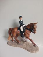 Schleich dressuur set 42035, Ophalen of Verzenden, Zo goed als nieuw, Paard, Beeldje of Figuurtje