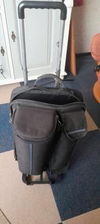 Trompet tas met wieltjes en opbergvakken, Overige materialen, Minder dan 50 cm, Ophalen of Verzenden, Zo goed als nieuw