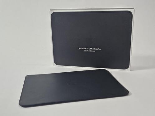 Apple Leather Sleeve - MacBook Air en Pro 13 Inch - Zwart, Computers en Software, Laptophoezen, Nieuw, 13 inch, Ophalen of Verzenden