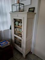 Brocante whithwash kastje, Huis en Inrichting, Ophalen, Met deur(en), 50 tot 100 cm, Zo goed als nieuw