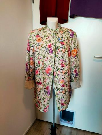 White Label lang gebloemd colbert mt 50 beschikbaar voor biedingen