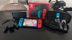 Nintendo Switch v2 | 32 GB | Mario Kart 8 Deluxe + extra’s, Switch 2019 Upgrade, Met 2 controllers, Ophalen of Verzenden, Zo goed als nieuw