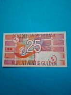 25 gulden Roodborstje uit 1989² in UNC, Postzegels en Munten, Bankbiljetten | Nederland, Ophalen of Verzenden, 25 gulden, Los biljet