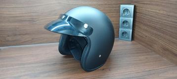 Jet Helm Matzwart in diverse maten  voor maar 50 euro beschikbaar voor biedingen
