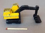 06 Cat 1980 Matchbox Excavator Made in Macau Vintage Constru, Ophalen of Verzenden, Gebruikt, Hijskraan, Tractor of Landbouw, Matchbox