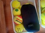 3 groen en 1 oranje tennisbal, Ophalen, Gebruikt