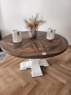 RIVIERA MAISON CROSSROADS EET KAMERTAFEL, Ophalen, Zo goed als nieuw, Rond, Minder dan 50 cm