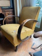Jindrich Halabala jaren 30 fauteuil, Ophalen, 75 tot 100 cm, Zo goed als nieuw, 50 tot 75 cm