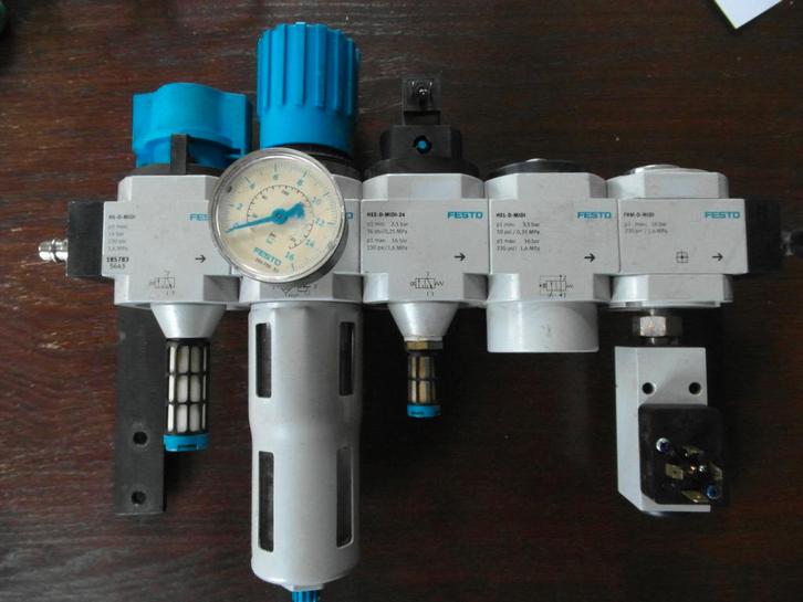 Festo Verzorgingseenheid LFR-1/4-D-MIDI-KG, Doe-het-zelf en Verbouw, Compressors, Nieuw, Minder dan 25 liter, 200 tot 400 liter/min