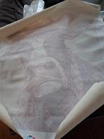 Verfen op nummer afbeelding koe met hoed, Ophalen of Verzenden