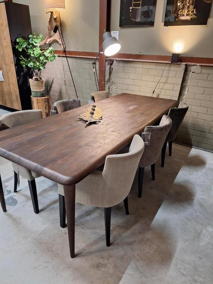 6x eetkamerstoel Soho van Just Design, Huis en Inrichting, Stoelen, Nieuw, Vijf, Zes of meer stoelen, Stof, Overige kleuren, Ophalen