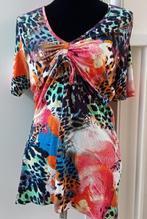 top,maat XL,Lea H.kleur,chic,feest,zomer,vakantie,merk,lang, Kleding | Dames, Verzenden, Maat 42/44 (L), Zo goed als nieuw, Korte mouw