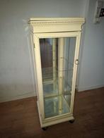Klein vintage vitrinekastje met verlichting, Ophalen, Gebruikt, 50 tot 100 cm, Minder dan 100 cm