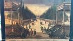 Antieke Franse prent met doorkijk lichtjes, Natuur, Gebruikt, Ophalen of Verzenden, Voor 1940