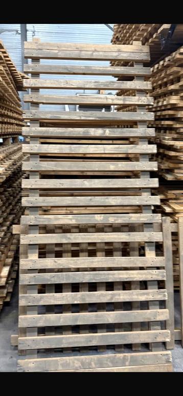 Palletstelling houten 2.70m vlonder stellingvlonders tuinhek beschikbaar voor biedingen