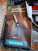 Nova garden mini kettingzaag, Tuin en Terras, Hand-tuingereedschap, Ophalen of Verzenden, Zo goed als nieuw, Overige soorten, Novartis garden