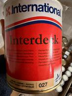 International interdeck crème (027) 0,75liter, Watersport en Boten, Ophalen of Verzenden, Nieuw, Verven