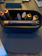 Dyson airwrap long Pruisisch blauw te koop, Ophalen, Gebruikt, Tondeuse